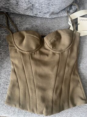 Olive Bustier Corset Top